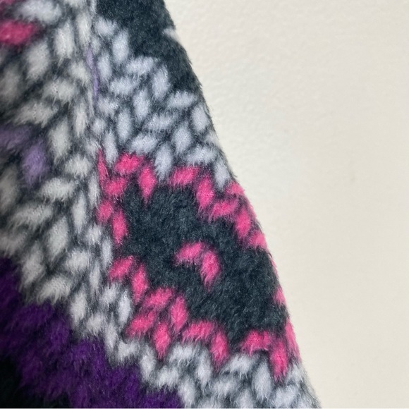 Woman's Pajama Hooded Poncho Simply Vera Wang Soft Fleece Size XL Lounge - Picture 4 of 12